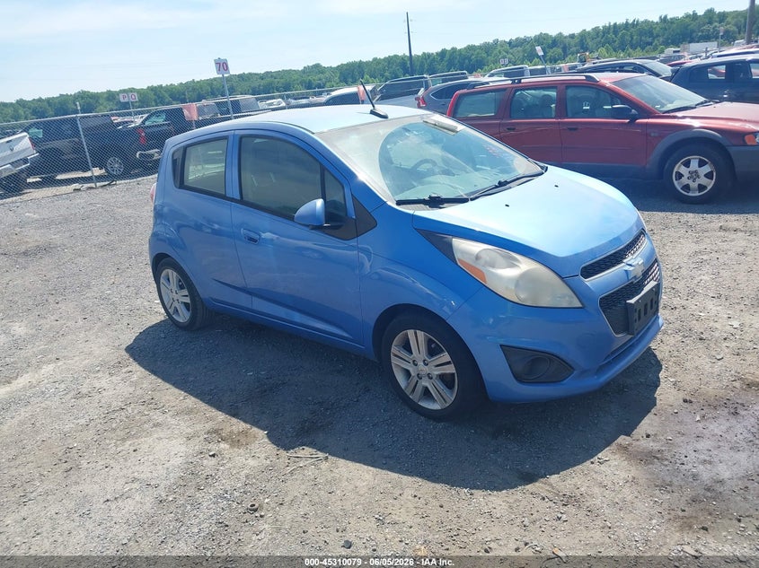 2014 Chevrolet Spark VIN KL8CB6S98EC481880 IAAI salvage auction — NORMAL WEAR, Clear (Delaware), sold $500 on 2026-07-13 (photo 1)