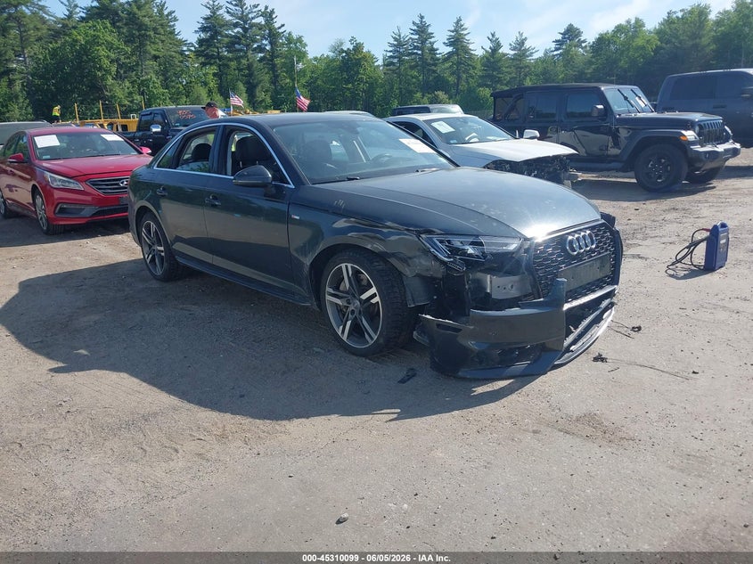 2018 Audi A4 VIN WAUENAF41JA061034 IAAI salvage auction — FRONT END, Salvage (Vermont), sold $6,325 on 2026-07-28 (photo 1)