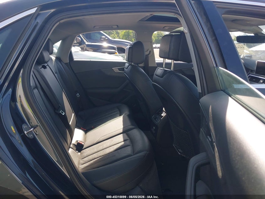 2018 Audi A4 VIN WAUENAF41JA061034 IAAI salvage auction — FRONT END, Salvage (Vermont), sold $6,325 on 2026-07-28 (photo 8)