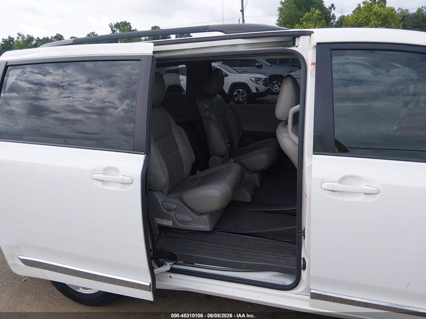 2015 Toyota Sienna VIN 5TDKK3DC5FS663210 IAAI salvage auction — LEFT FRONT, Salvage Title, sold $3,750 on 2026-07-16 (photo 8)