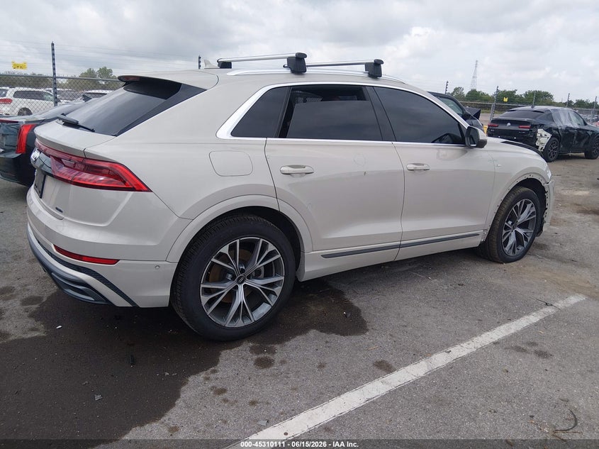 2021 Audi Q8 VIN WA1EVAF11MD036043 IAAI salvage auction — FRONT END, Wait Title, sold $13,800 on 2026-09-05 (photo 4)