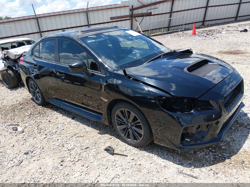 2015 Subaru Wrx VIN JF1VA1G6XF8802025 IAAI salvage auction — LEFT FRONT, Clear (Arkansas), sold $3,200 on 2026-07-23 (photo 1)