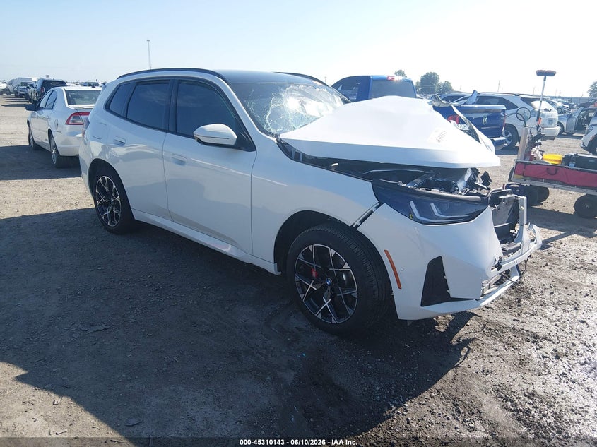 2026 BMW X3 VIN 5UX53GP06T9403443 IAAI salvage auction — LEFT FRONT, Salvage (Arkansas), sold $9,200 on 2026-07-27 (photo 1)