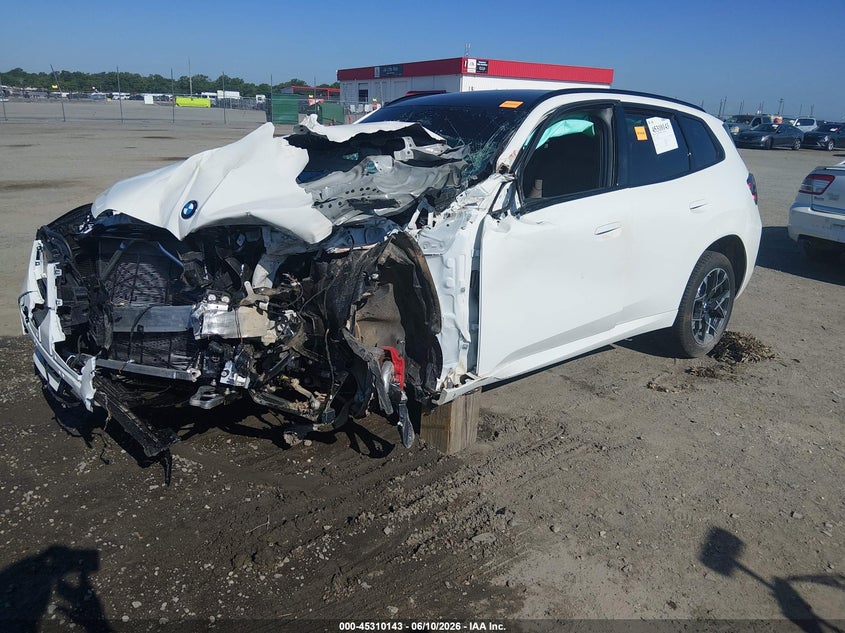 2026 BMW X3 VIN 5UX53GP06T9403443 IAAI salvage auction — LEFT FRONT, Salvage (Arkansas), sold $9,200 on 2026-07-27 (photo 2)