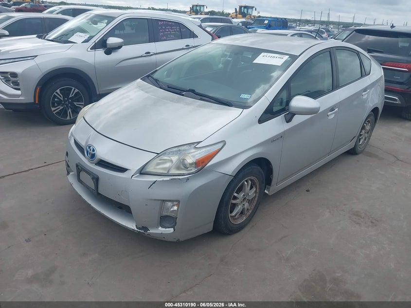 2010 Toyota Prius VIN JTDKN3DU4A0209011 IAAI salvage auction — NORMAL WEAR, Original (Texas), sold $1,375 on 2026-07-21 (photo 2)