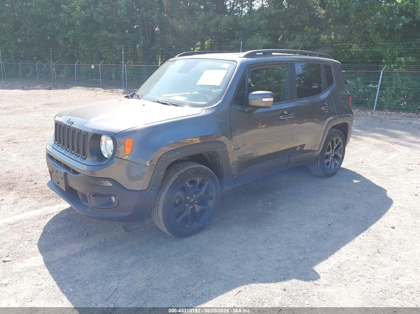 2017 Jeep Renegade VIN ZACCJBBB2HPF41402 IAAI salvage auction — LEFT SIDE, Salvage Title, sold $1,900 on 2026-07-06 (photo 2)