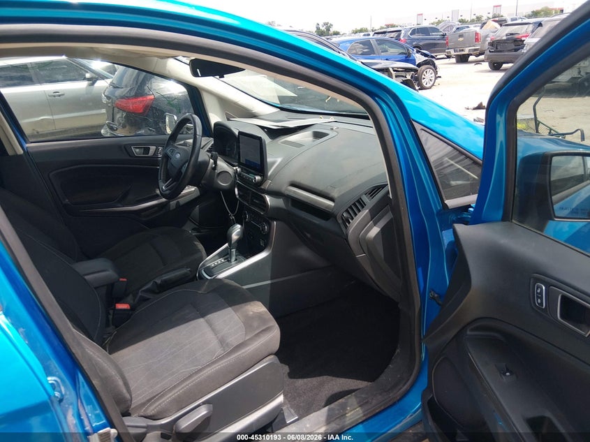2020 Ford Ecosport VIN MAJ3S2GE2LC313712 IAAI salvage auction — LEFT SIDE, Salvage (Texas), sold $375 on 2026-07-28 (photo 5)