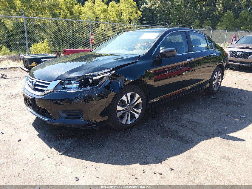 2013 Honda Accord VIN 1HGCR2F31DA146084 IAAI salvage auction — LEFT FRONT, Clear (Indiana), sold $1,500 on 2026-07-29 (photo 2)