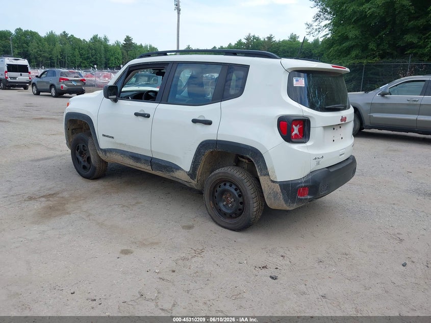 2019 Jeep Renegade VIN ZACNJBAB0KPK84996 IAAI salvage auction — RIGHT FRONT, Salvage (Maine), sold $1,025 on 2026-07-20 (photo 3)