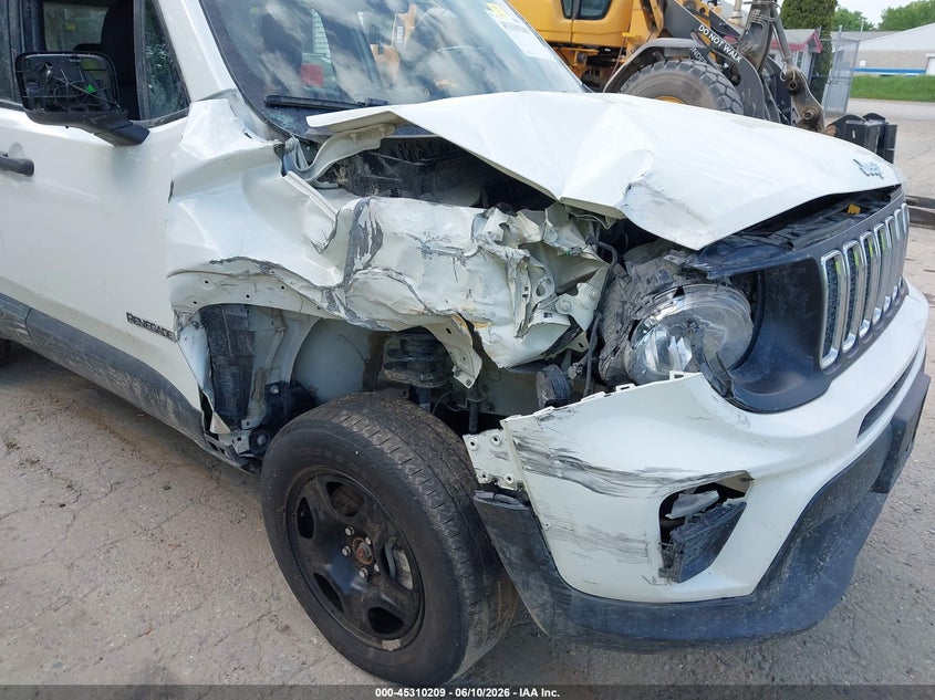2019 Jeep Renegade VIN ZACNJBAB0KPK84996 IAAI salvage auction — RIGHT FRONT, Salvage (Maine), sold $1,025 on 2026-07-20 (photo 6)