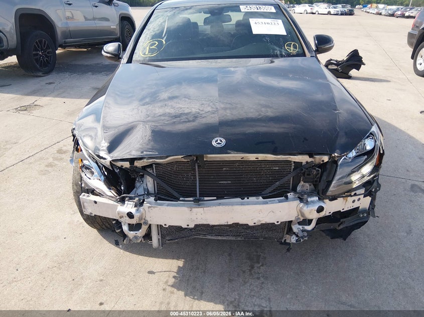 2018 Mercedes-benz C-klasse VIN WDDWF4KB7JR395540 IAAI salvage auction — SIDE, Salvage Title, sold $1,050 on 2026-07-28 (photo 6)