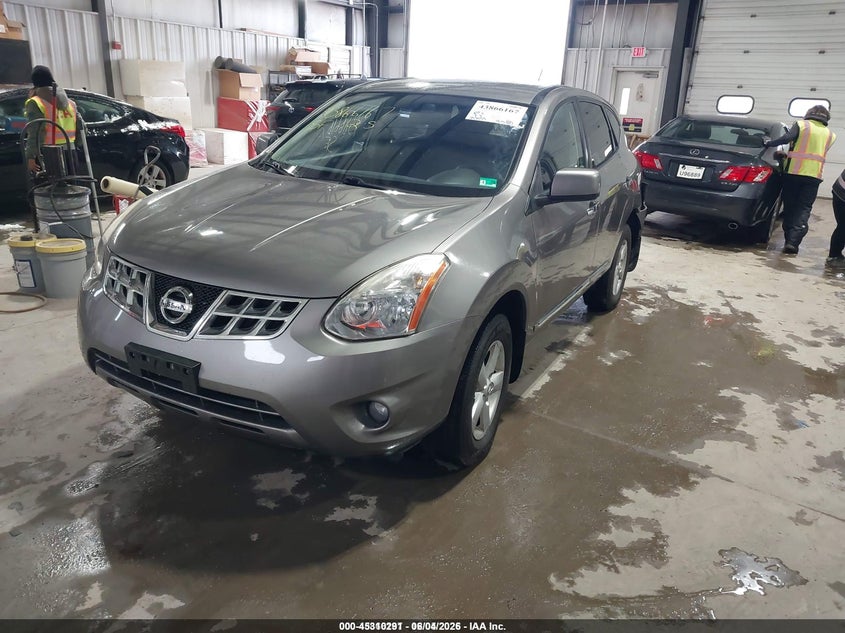 2013 Nissan Rogue VIN JN8AS5MV7DW602144 IAAI salvage auction — REAR END, Salvage Title, sold $500 on 2026-07-16 (photo 2)