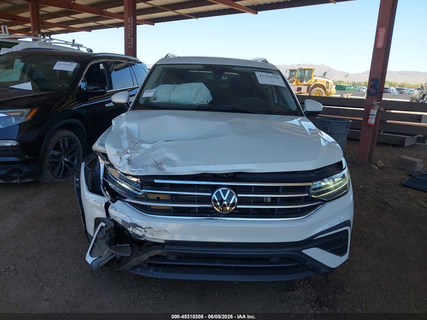 2023 Volkswagen Tiguan VIN 3VVNB7AX2PM034034 IAAI salvage auction — FRONT END, Salvage (Arizona), sold $7,100 on 2026-07-24 (photo 6)