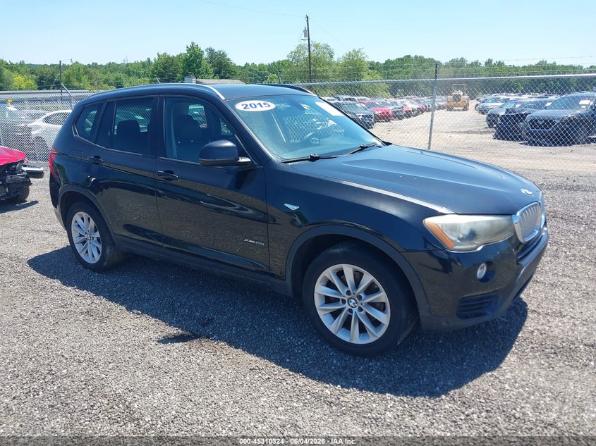 2015 BMW X3 VIN 5UXWX9C55F0D50218 IAAI salvage auction — NORMAL WEAR, Clear (South Carolina), sold $950 on 2026-07-07 (photo 1)
