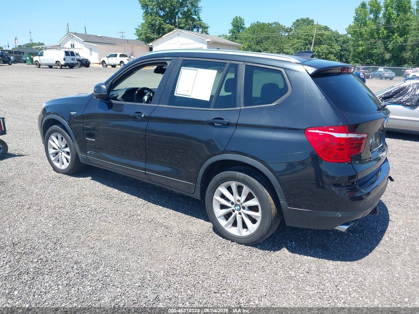 2015 BMW X3 VIN 5UXWX9C55F0D50218 IAAI salvage auction — NORMAL WEAR, Clear (South Carolina), sold $950 on 2026-07-07 (photo 3)