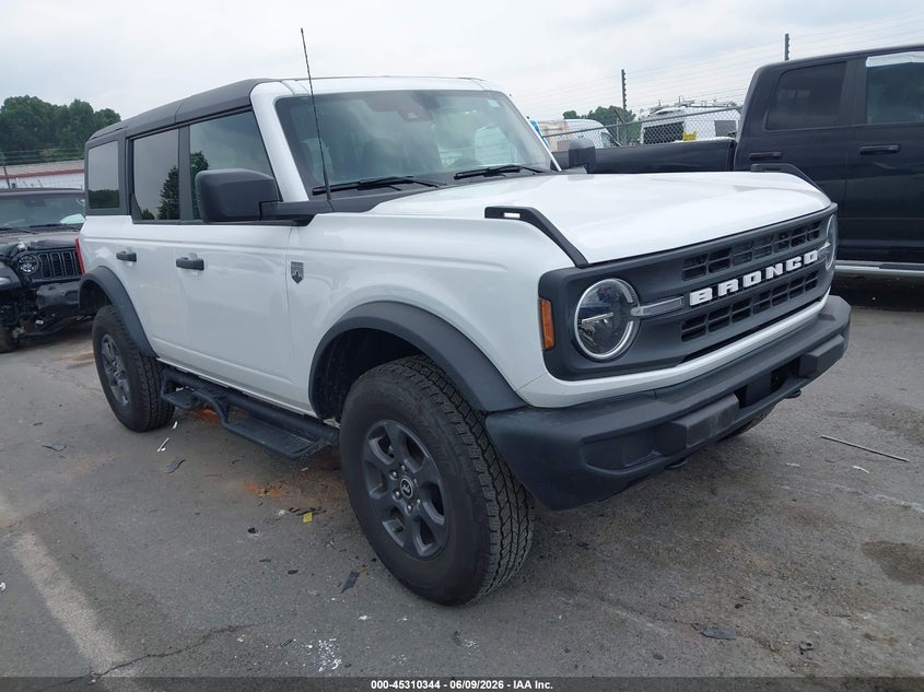2025 Ford Bronco VIN 1FMDE7BH6SLB51596 IAAI salvage auction — REAR END, Salvage (North Carolina), sold $20,200 on 2026-07-29 (photo 1)