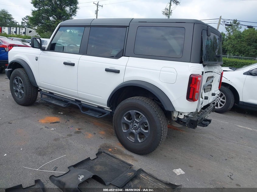 2025 Ford Bronco VIN 1FMDE7BH6SLB51596 IAAI salvage auction — REAR END, Salvage (North Carolina), sold $20,200 on 2026-07-29 (photo 3)