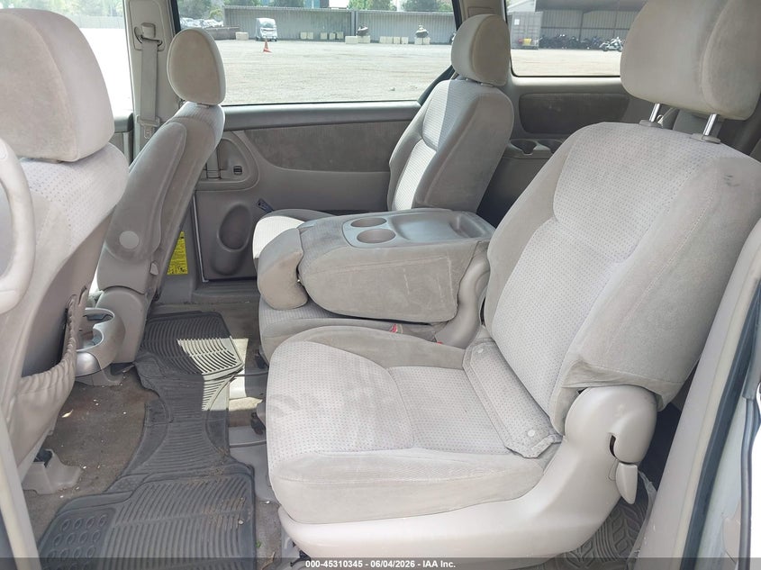 2008 Toyota Sienna VIN 5TDZK23C58S190132 IAAI salvage auction — NORMAL WEAR, Clear (California), sold $225 on 2026-07-29 (photo 8)