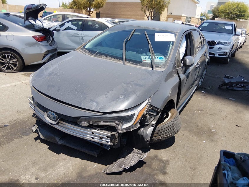 2024 Toyota Corolla VIN JTDBCMFE1R3036866 IAAI salvage auction — LEFT FRONT, Salvage Certificate (California), sold $5,025 on 2026-07-24 (photo 2)