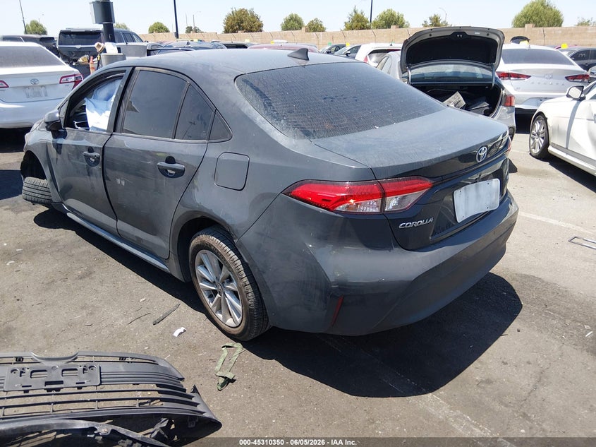 2024 Toyota Corolla VIN JTDBCMFE1R3036866 IAAI salvage auction — LEFT FRONT, Salvage Certificate (California), sold $5,025 on 2026-07-24 (photo 3)
