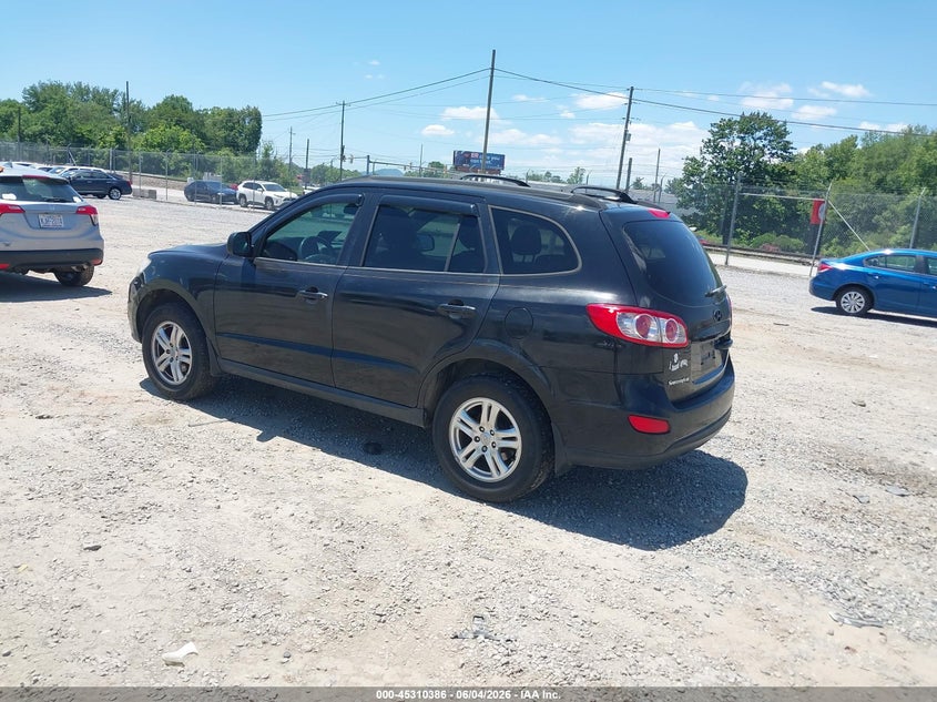2012 Hyundai Santa fe VIN 5XYZG3AB6CG153209 IAAI salvage auction — NORMAL WEAR, Clear (North Carolina), sold $775 on 2026-07-17 (photo 3)