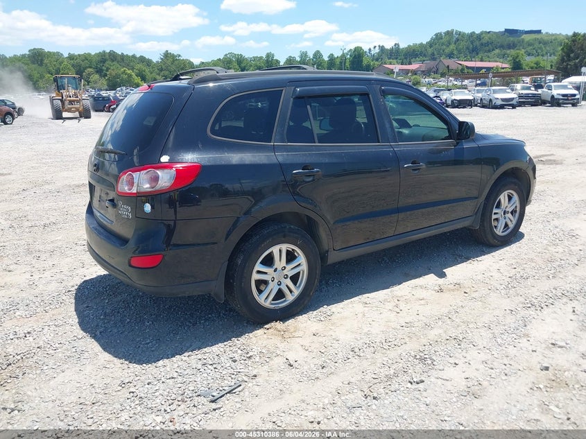 2012 Hyundai Santa fe VIN 5XYZG3AB6CG153209 IAAI salvage auction — NORMAL WEAR, Clear (North Carolina), sold $775 on 2026-07-17 (photo 4)