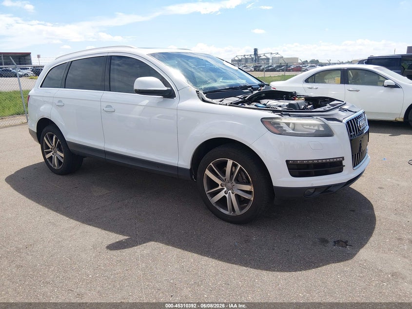 2014 Audi Q7 VIN WA1LGAFE8ED006933 IAAI salvage auction — FRONT END, Salvage Title, sold $1,325 on 2026-07-27 (photo 1)