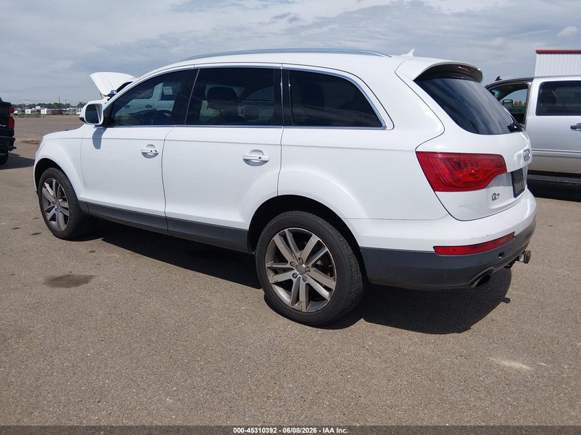 2014 Audi Q7 VIN WA1LGAFE8ED006933 IAAI salvage auction — FRONT END, Salvage Title, sold $1,325 on 2026-07-27 (photo 3)