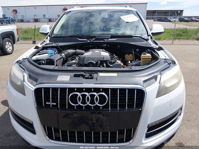 2014 Audi Q7 VIN WA1LGAFE8ED006933 IAAI salvage auction — FRONT END, Salvage Title, sold $1,325 on 2026-07-27 (photo 6)