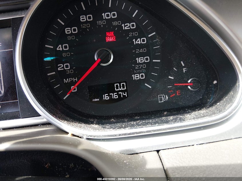 2014 Audi Q7 VIN WA1LGAFE8ED006933 IAAI salvage auction — FRONT END, Salvage Title, sold $1,325 on 2026-07-27 (photo 7)