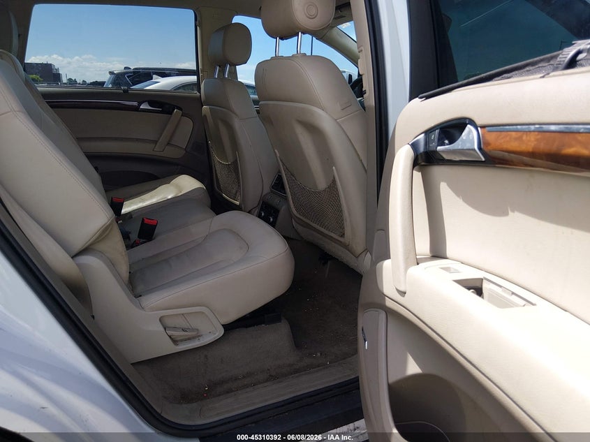 2014 Audi Q7 VIN WA1LGAFE8ED006933 IAAI salvage auction — FRONT END, Salvage Title, sold $1,325 on 2026-07-27 (photo 8)
