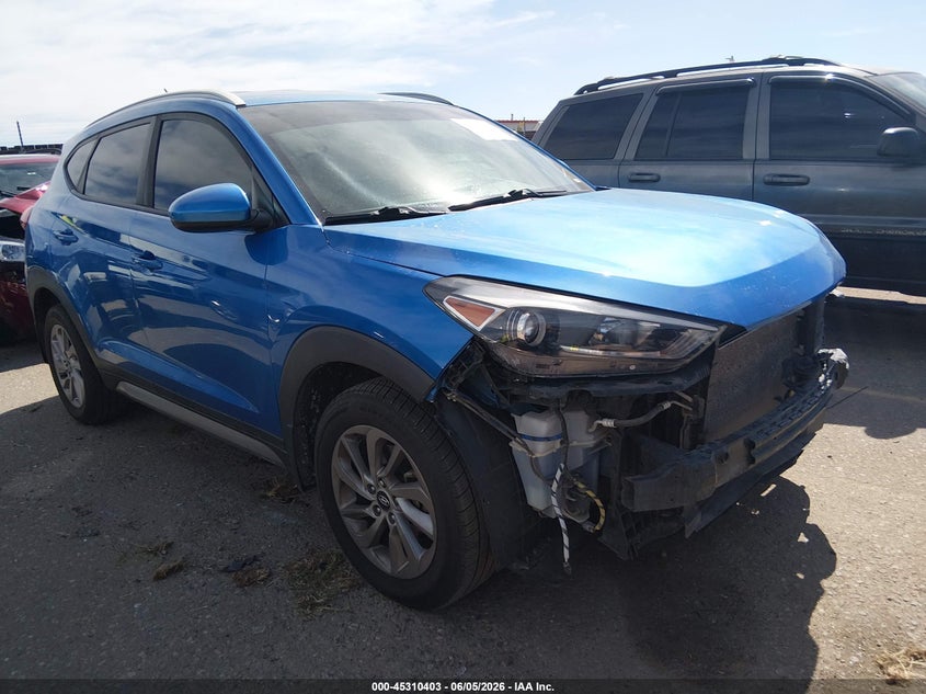 2017 Hyundai Tucson VIN KM8J3CA47HU292941 IAAI salvage auction — FRONT END, Salvage (Colorado), sold $1,550 on 2026-07-10 (photo 1)