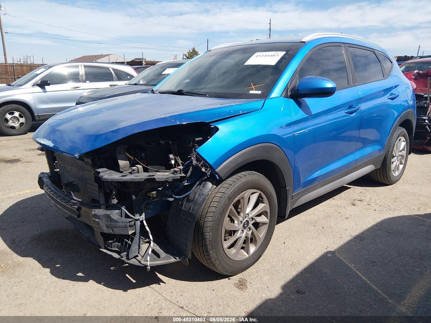 2017 Hyundai Tucson VIN KM8J3CA47HU292941 IAAI salvage auction — FRONT END, Salvage (Colorado), sold $1,550 on 2026-07-10 (photo 2)