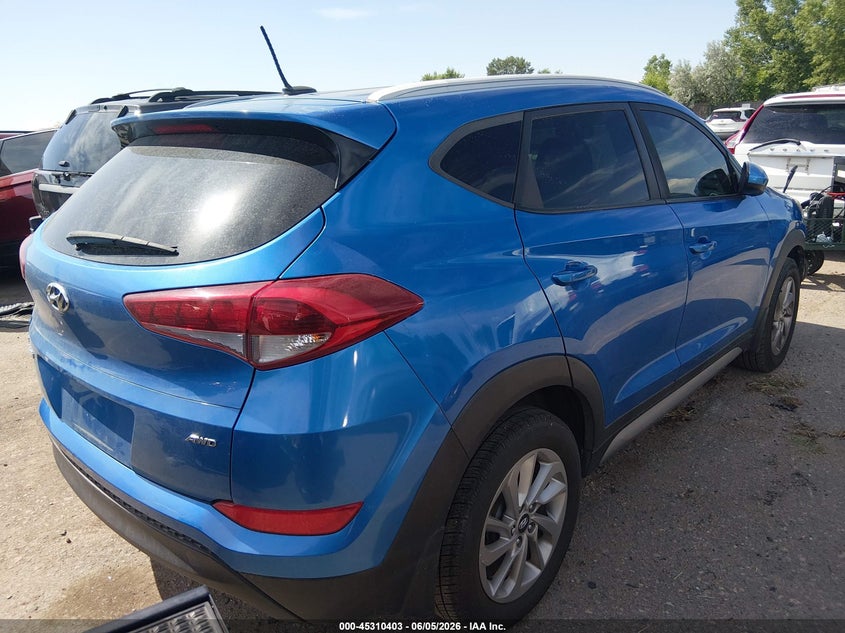 2017 Hyundai Tucson VIN KM8J3CA47HU292941 IAAI salvage auction — FRONT END, Salvage (Colorado), sold $1,550 on 2026-07-10 (photo 4)