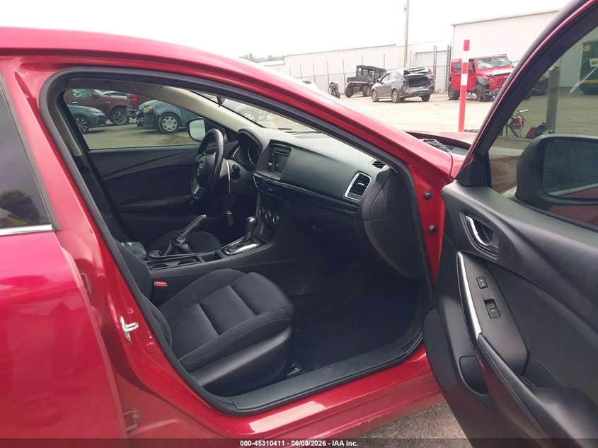 2015 Mazda 6 VIN JM1GJ1U69F1176080 IAAI salvage auction — HAIL, Clear (Oklahoma), sold $1,925 on 2026-09-01 (photo 5)