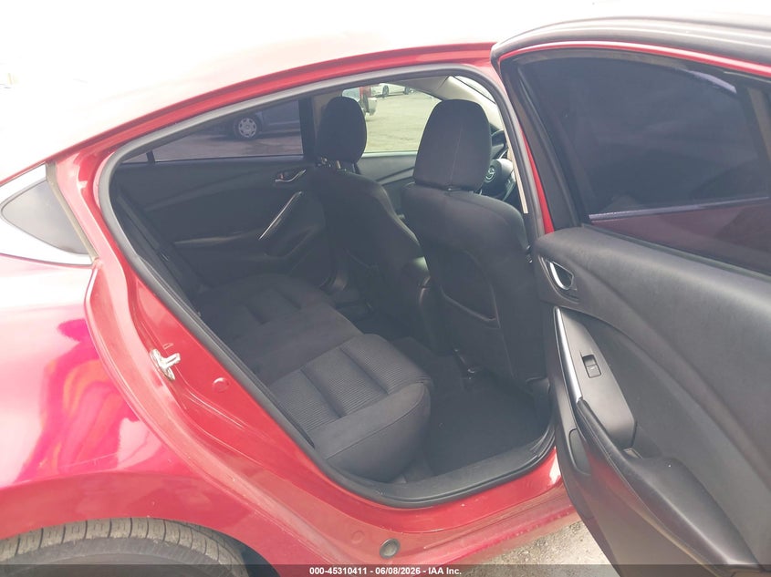 2015 Mazda 6 VIN JM1GJ1U69F1176080 IAAI salvage auction — HAIL, Clear (Oklahoma), sold $1,925 on 2026-09-01 (photo 8)