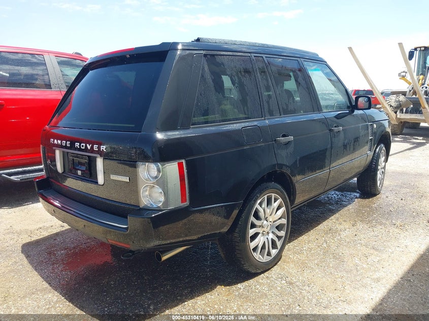 2009 Land rover RANGE ROVER VIN SALMP13449A302215 IAAI salvage auction — NORMAL WEAR, Original (Texas), sold $725 on 2026-07-07 (photo 4)