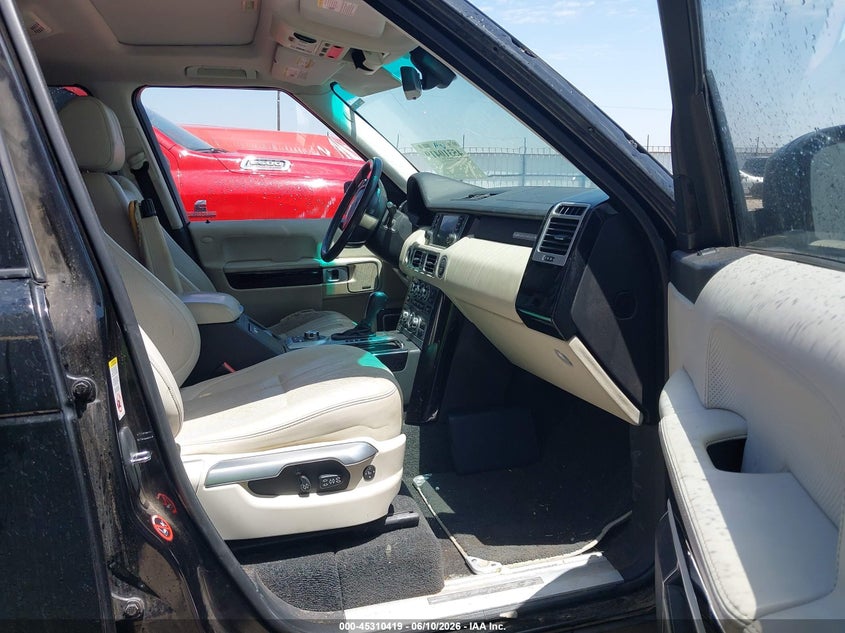 2009 Land rover RANGE ROVER VIN SALMP13449A302215 IAAI salvage auction — NORMAL WEAR, Original (Texas), sold $725 on 2026-07-07 (photo 5)