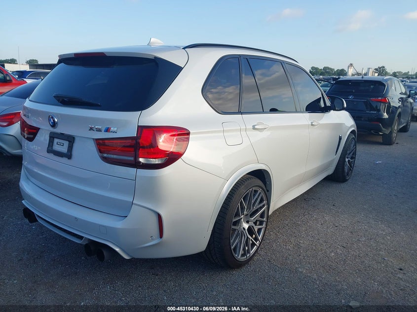 2018 BMW X5 m VIN 5YMKT6C54J0Y84317 IAAI salvage auction — UNDERCARRIAGE, Salvage Title, sold $14,900 on 2026-07-28 (photo 4)