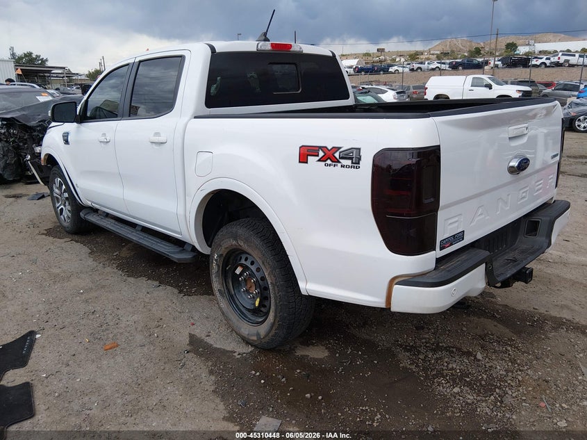 2019 Ford Ranger VIN 1FTER4FH5KLA41113 IAAI salvage auction — FRONT END, Salvage Title, sold $7,400 on 2026-08-24 (photo 3)