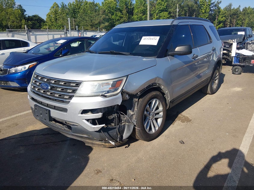 2016 Ford Explorer VIN 1FM5K7B80GGA04851 IAAI salvage auction — LEFT FRONT, Salvage (Mississippi), sold $2,550 on 2026-07-09 (photo 2)