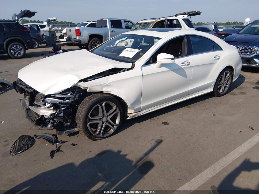 2015 Mercedes-benz Clc-klasse VIN WDDLJ6HB8FA151177 IAAI salvage auction — FRONT END, Salvage Title, sold $1,850 on 2026-07-15 (photo 2)