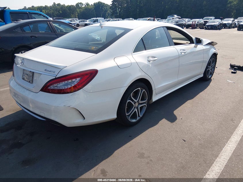 2015 Mercedes-benz Clc-klasse VIN WDDLJ6HB8FA151177 IAAI salvage auction — FRONT END, Salvage Title, sold $1,850 on 2026-07-15 (photo 4)