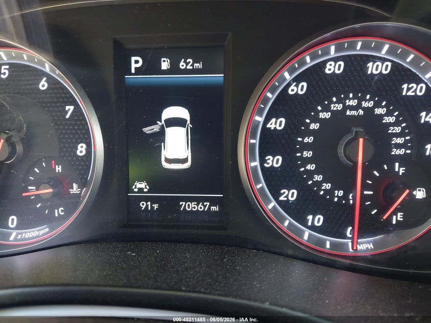 2019 Hyundai Veloster VIN KMHTH6AB5KU013875 IAAI salvage auction — ROOF, Salvage Title, sold $2,225 on 2026-07-14 (photo 7)