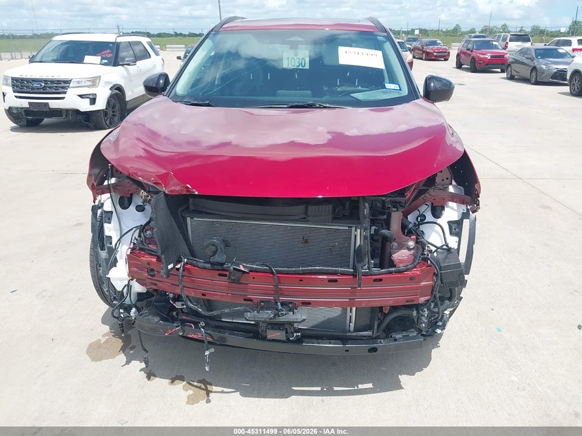 2026 Nissan Rogue VIN 5N1BT3BA5TC744506 IAAI salvage auction — FRONT END, Original (Texas), sold $7,400 on 2026-07-29 (photo 6)