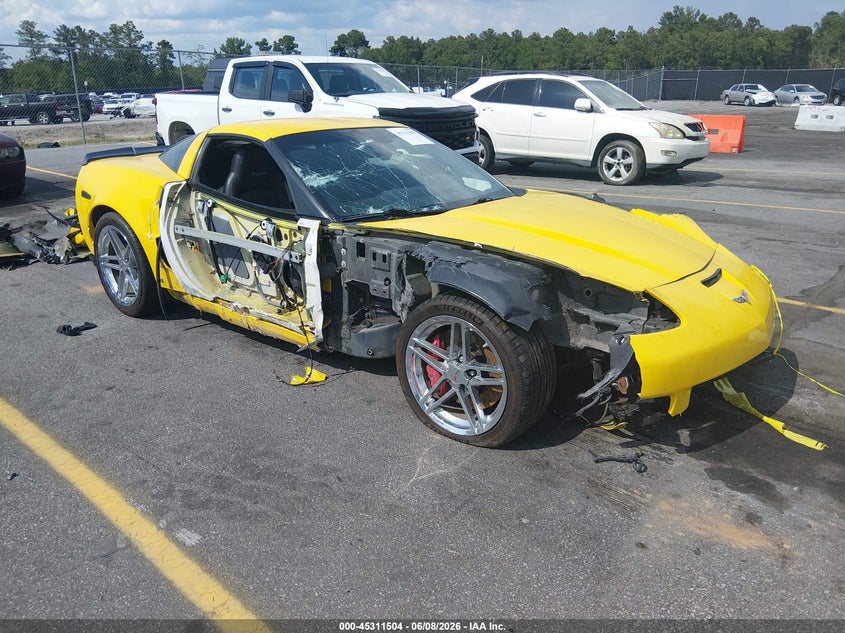2008 Chevrolet Corvette VIN 1G1YY26EX85108854 IAAI salvage auction — ROLLOVER, Salvage (Tennessee), sold $9,600 on 2026-07-18 (photo 1)