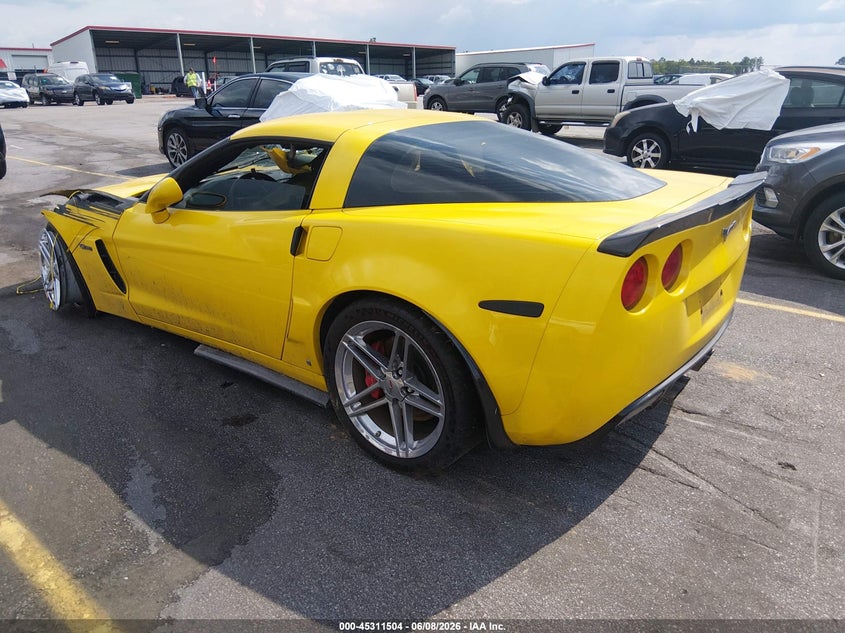 2008 Chevrolet Corvette VIN 1G1YY26EX85108854 IAAI salvage auction — ROLLOVER, Salvage (Tennessee), sold $9,600 on 2026-07-18 (photo 3)