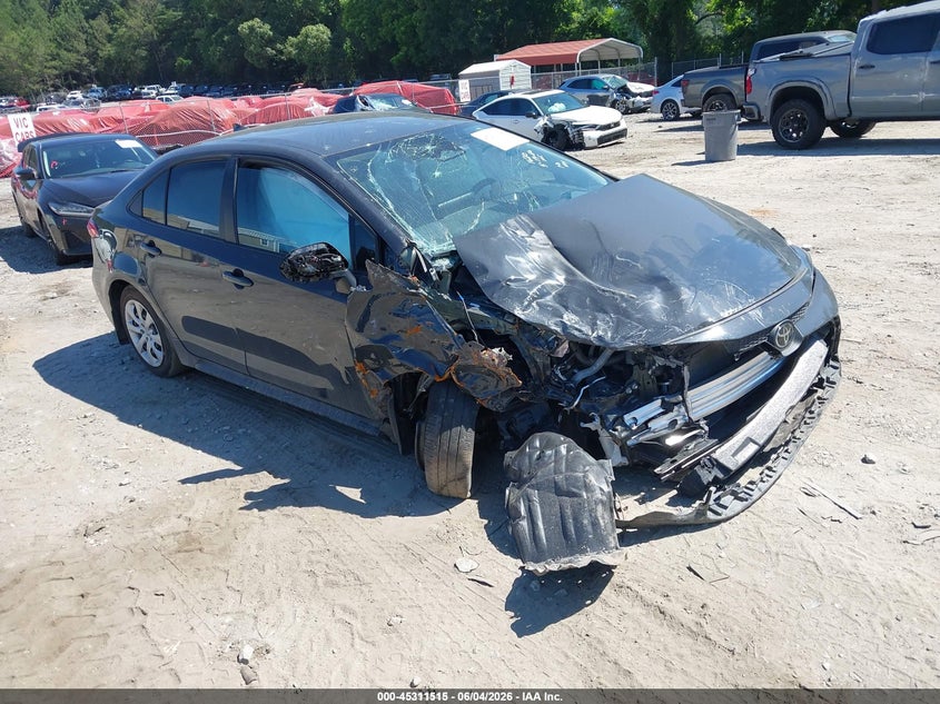 2025 Toyota Corolla VIN 5YFB4MDE1SP320009 IAAI salvage auction — REPOSSESSION, Salvage Title, sold $1,700 on 2026-07-10 (photo 1)