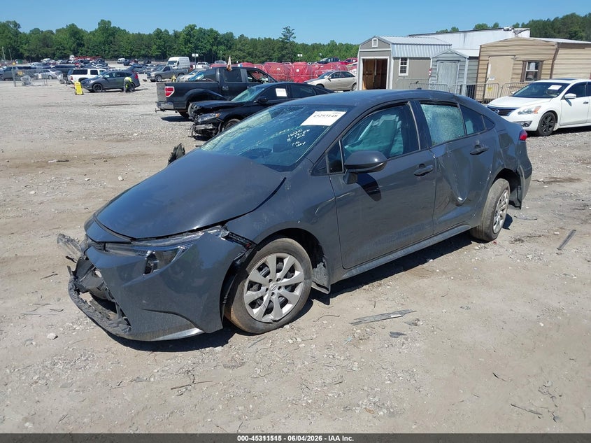 2025 Toyota Corolla VIN 5YFB4MDE1SP320009 IAAI salvage auction — REPOSSESSION, Salvage Title, sold $1,700 on 2026-07-10 (photo 2)