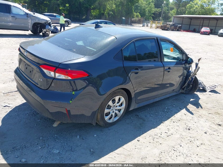 2025 Toyota Corolla VIN 5YFB4MDE1SP320009 IAAI salvage auction — REPOSSESSION, Salvage Title, sold $1,700 on 2026-07-10 (photo 4)